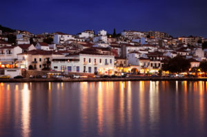 pylos-at-night